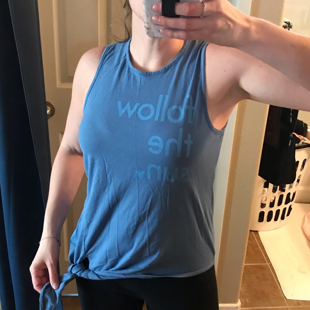 Blue Mickey top
